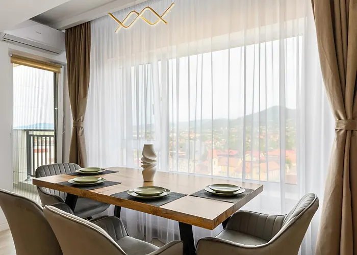 Apartment Mountain View Retreat - Private Parking Brasov