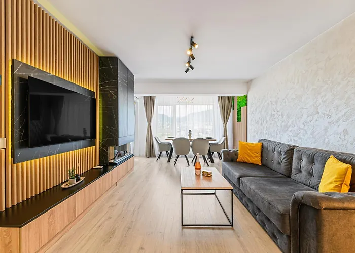 Apartment Mountain View Retreat - Private Parking Brasov